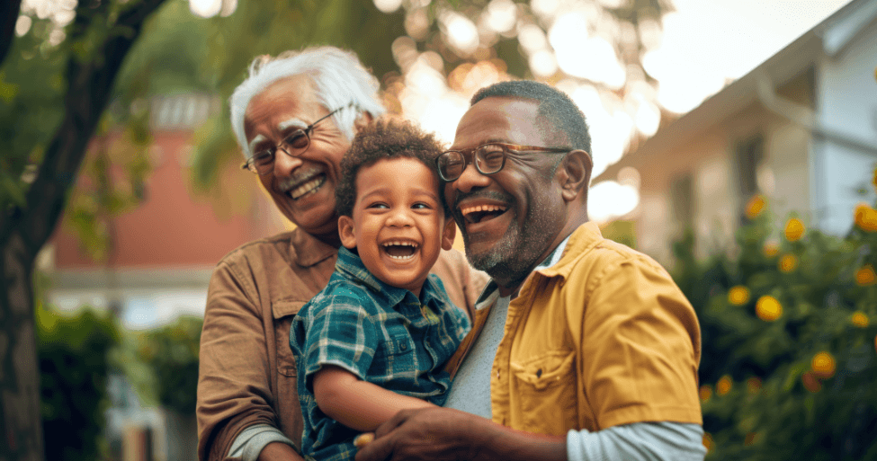 Equality-Inclusion-1 Family Laughing